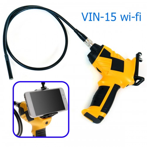 Эндоскоп VIN-15-8мм-1м WiFi FullHD 2мп